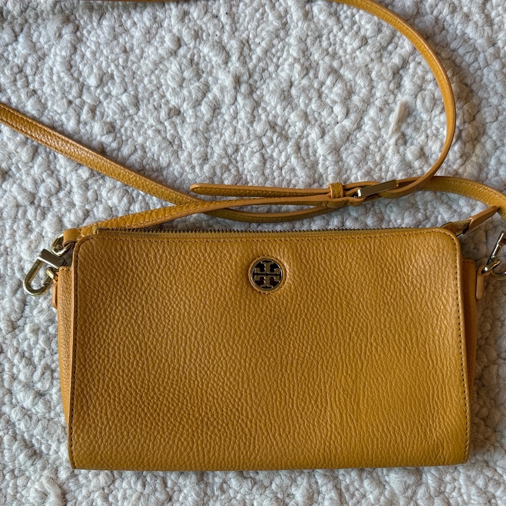 Tory Burch Mustard Crossbody Bag